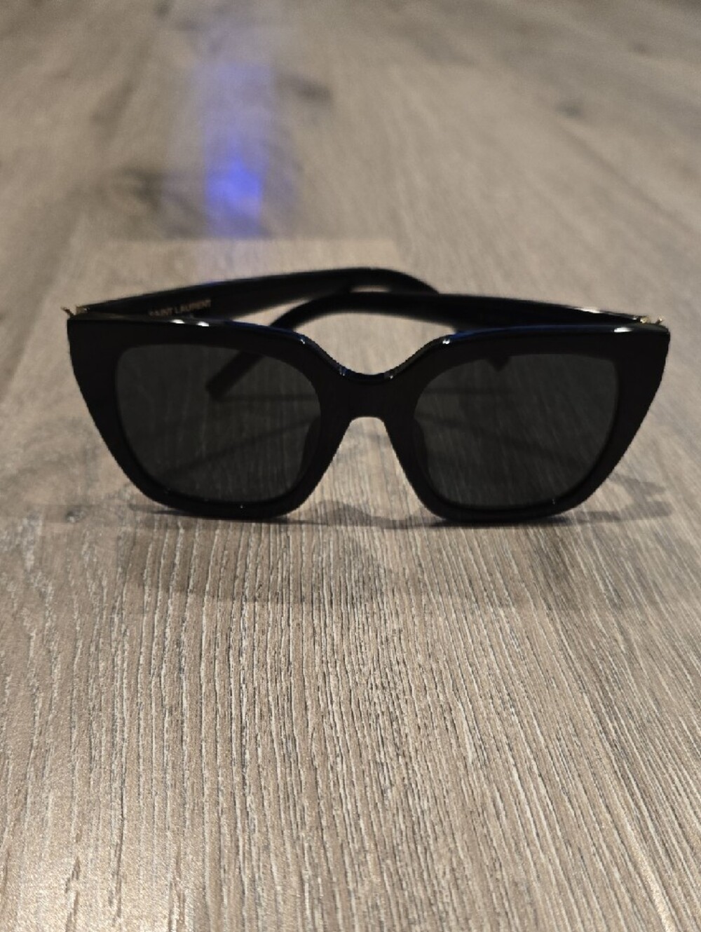Saint Laurent SL M143 Black Square Sunglasses - Picture 3 of 7